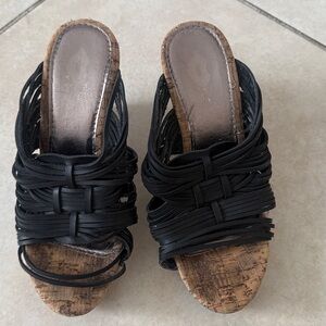 Black And Corck Platform